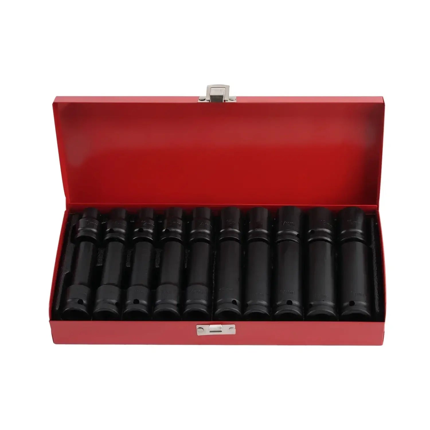 Zestaw 20 głębokich nasadek udarowych 1/2 cala 10–19 mm do kół – zdjęcie produktu