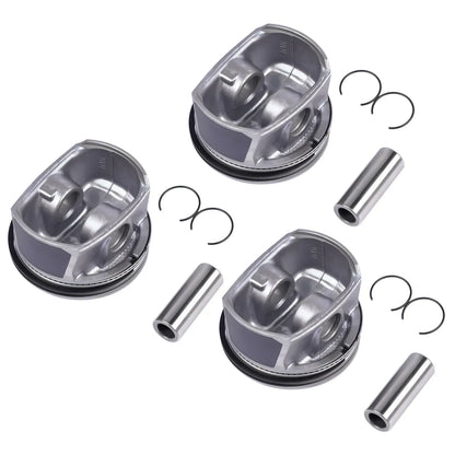 AP01 3x Kolv Och Ring Set För Seat Ibiza III Skoda Fabia VW Fox Polo 1.2 03D107065C