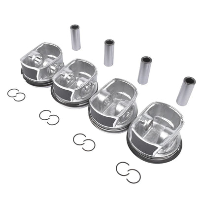 AP01 4st Kolvar Kit För Audi A1 VW Golf Passat Eos Polo Bettle Seat Skoda 1.4 TSI