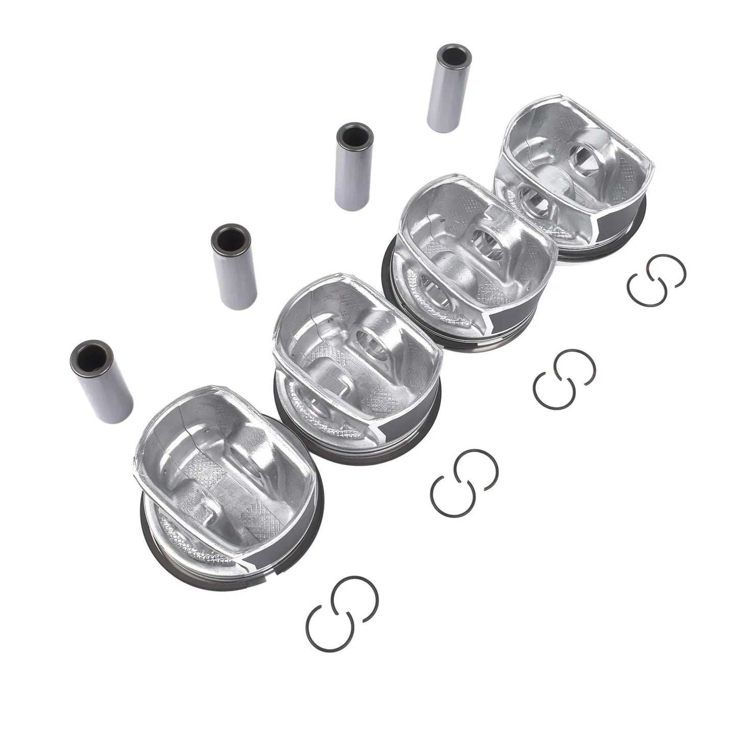 AP01 4st Kolvar Kit För Audi A1 VW Golf Passat Eos Polo Bettle Seat Skoda 1.4 TSI