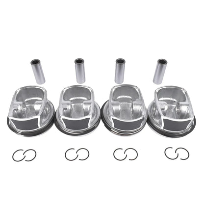 AP01 4st Kolvar Kit För Audi A1 VW Golf Passat Eos Polo Bettle Seat Skoda 1.4 TSI