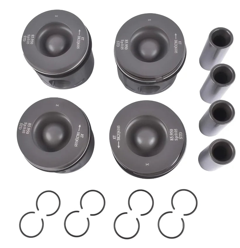 AP03 4 stempler med ringe til Citroen Peugeot Fiat Ford 2.2 TDCi 86 Mm