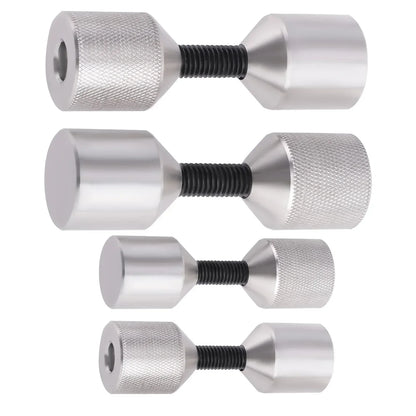 Set di 4 mandrini per l'allineamento delle flange dei tubi da 1-1/8 e 1-5/8 pollici