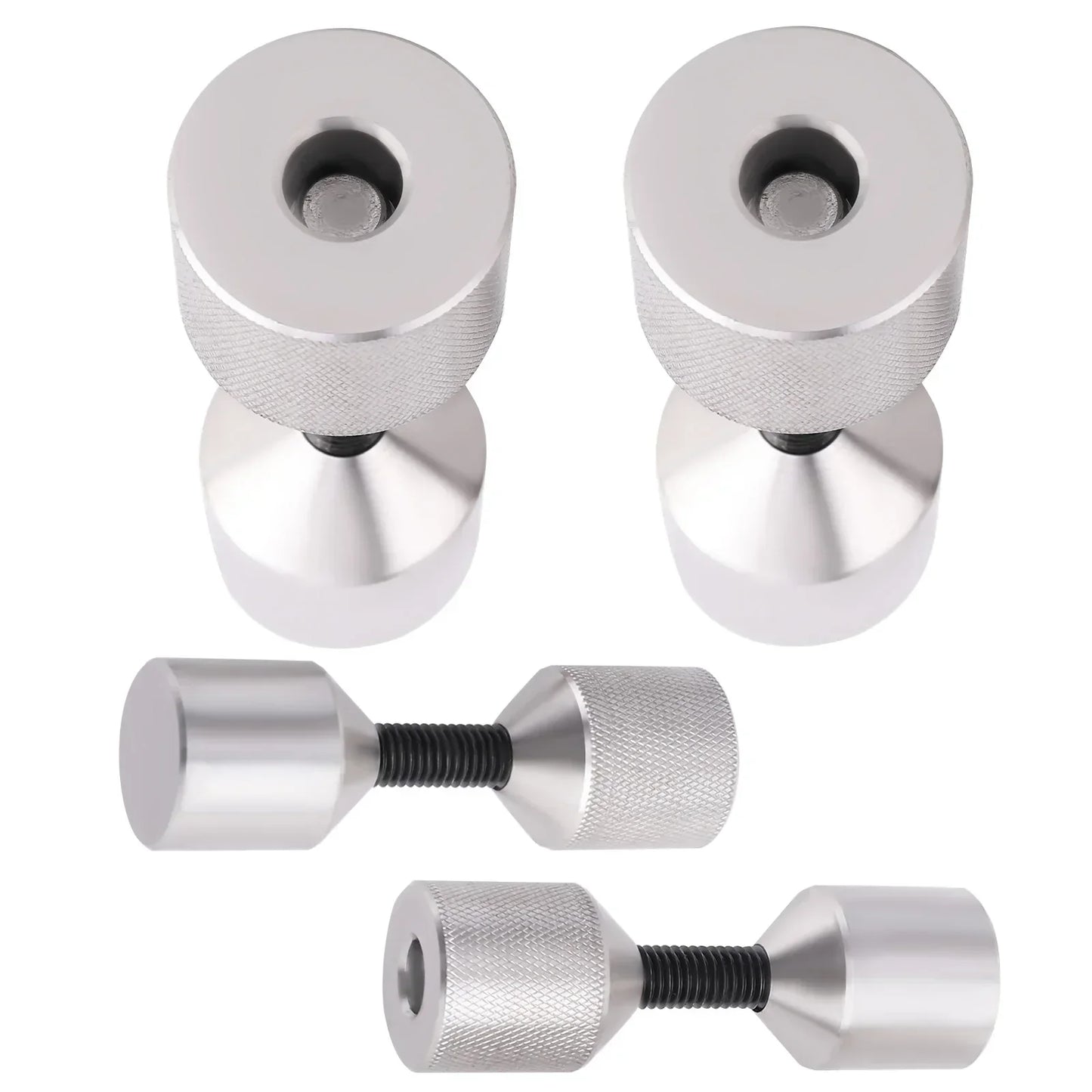 Set di 4 mandrini per l'allineamento delle flange dei tubi da 1-1/8 e 1-5/8 pollici