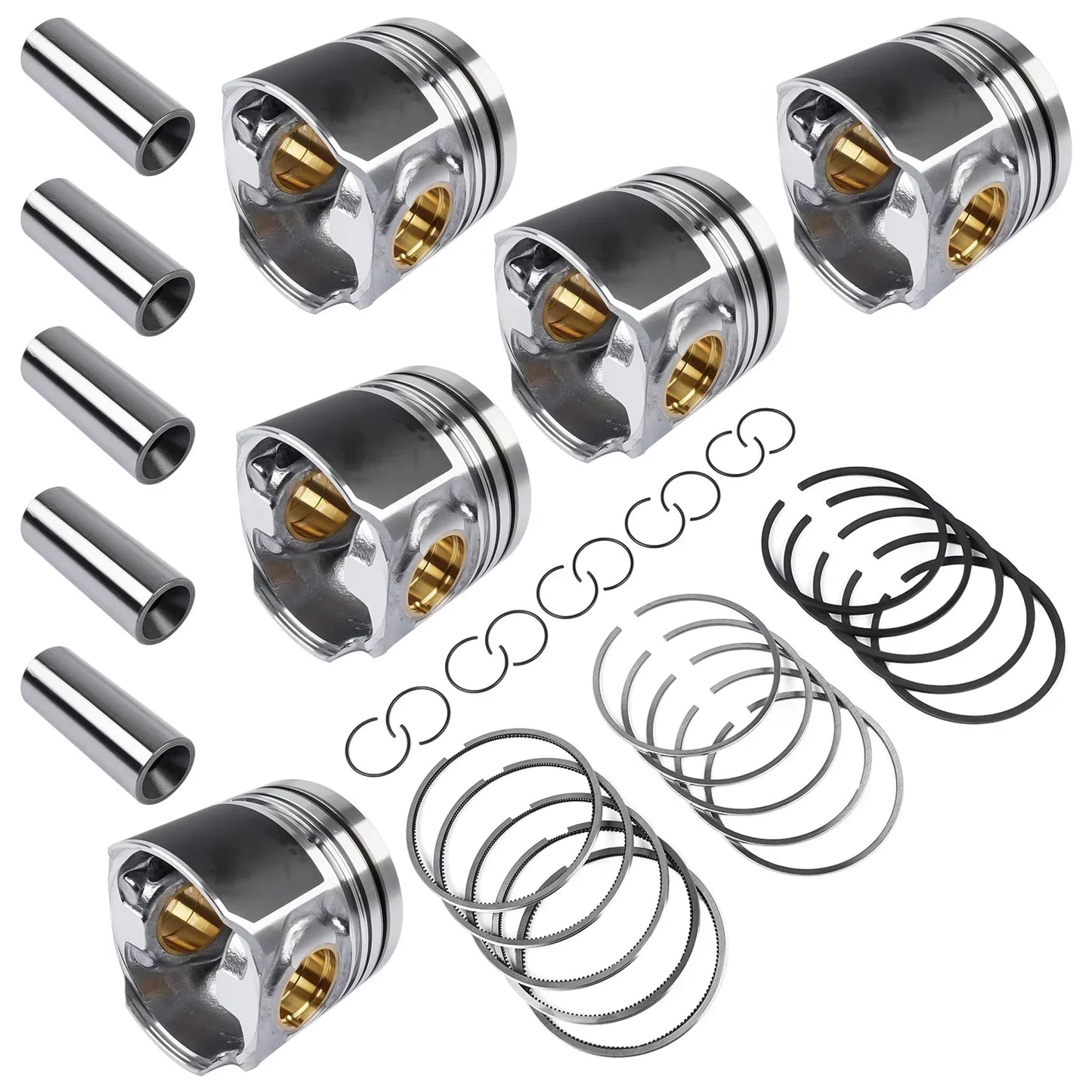 AP01 5X Stempel & ring Til 03-09 VW Touareg Multivan Transporter T5 2,5 TDI AXD BLJ