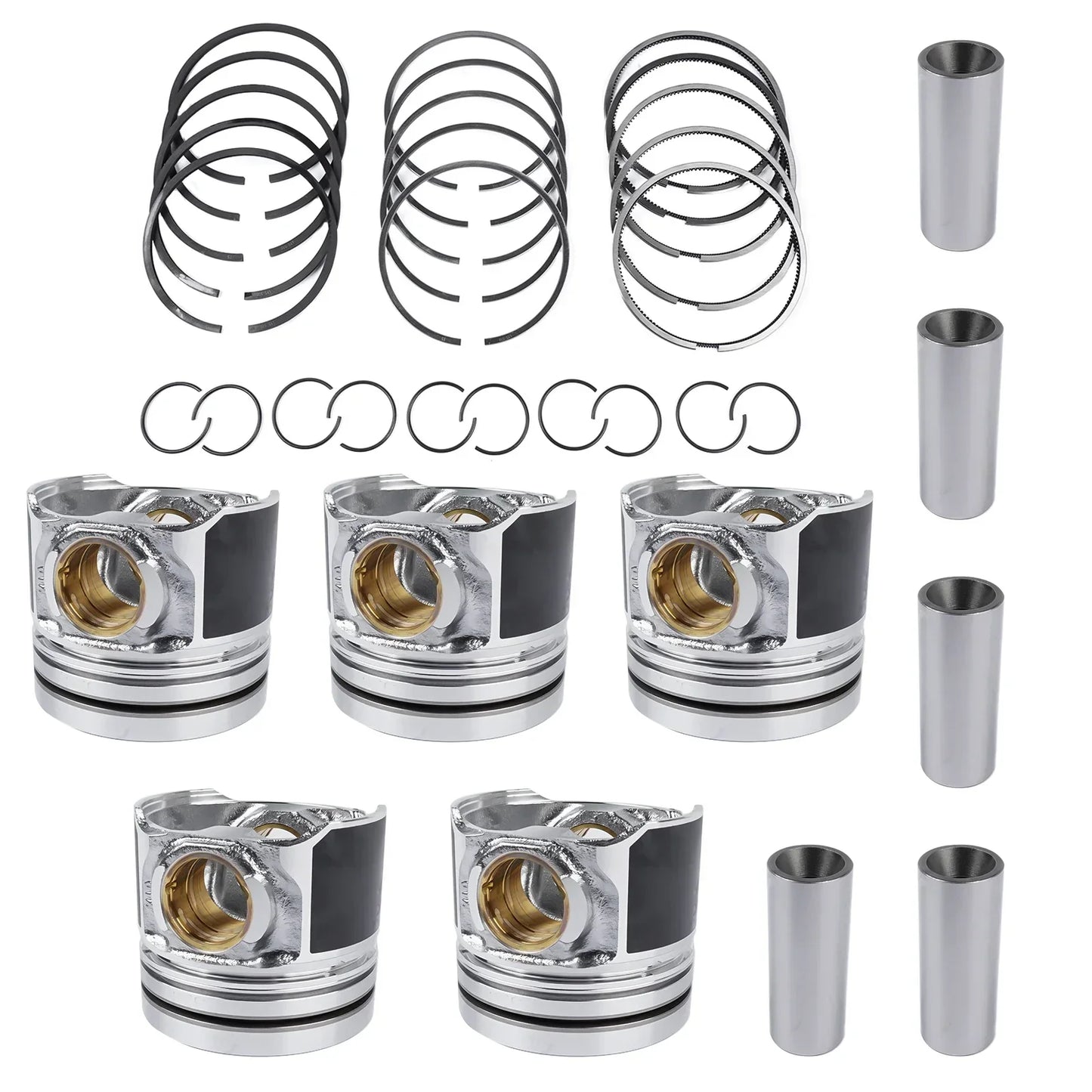 AP01 5X Stempel & ring Til 03-09 VW Touareg Multivan Transporter T5 2,5 TDI AXD BLJ