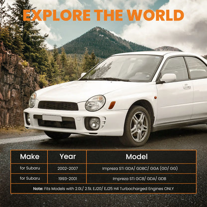 Zestaw 6 regulowanych wahaczy tylnych Subaru Impreza WRX STI 1993–2007