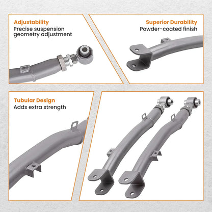 Zestaw 6 regulowanych wahaczy tylnych Subaru Impreza WRX STI 1993–2007
