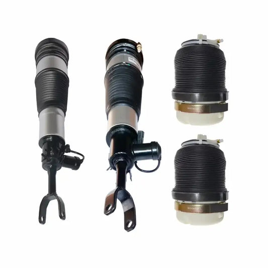 Zestaw Amortyzatorów Powietrznych Przód Tył Audi A6 S6 C6 4F 4F0616005 4F0616039AA 4F0616001J