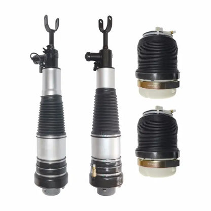 Zestaw Amortyzatorów Powietrznych Przód Tył Audi A6 S6 C6 4F 4F0616005 4F0616039AA 4F0616001J