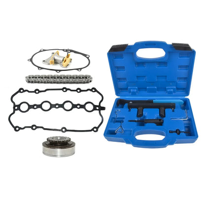 AP01 outil de synchronisation d'arbre à cames  &  chaîne de came  &  Kit tendeur pour Audi A3 VW Golf Seat Leon Skoda Octavia 2.0 FSI