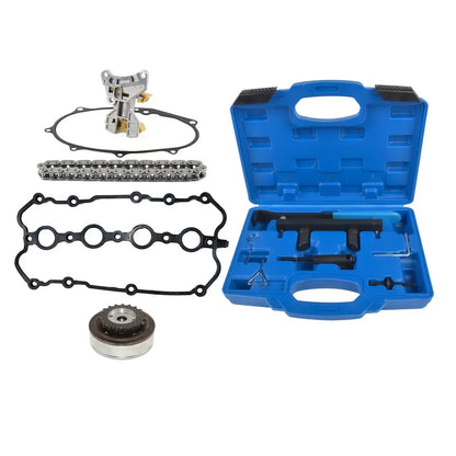 AP01 outil de synchronisation d'arbre à cames  &  chaîne de came  &  Kit tendeur pour Audi A3 VW Golf Seat Leon Skoda Octavia 2.0 FSI