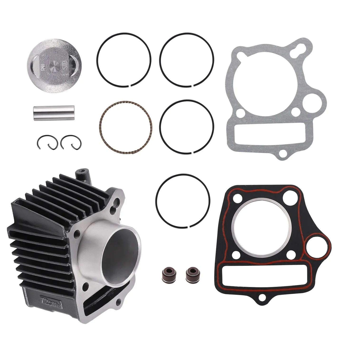 Cylinder and piston kit Honda 70 cm³ ATC70 CRF70 CT70 C70