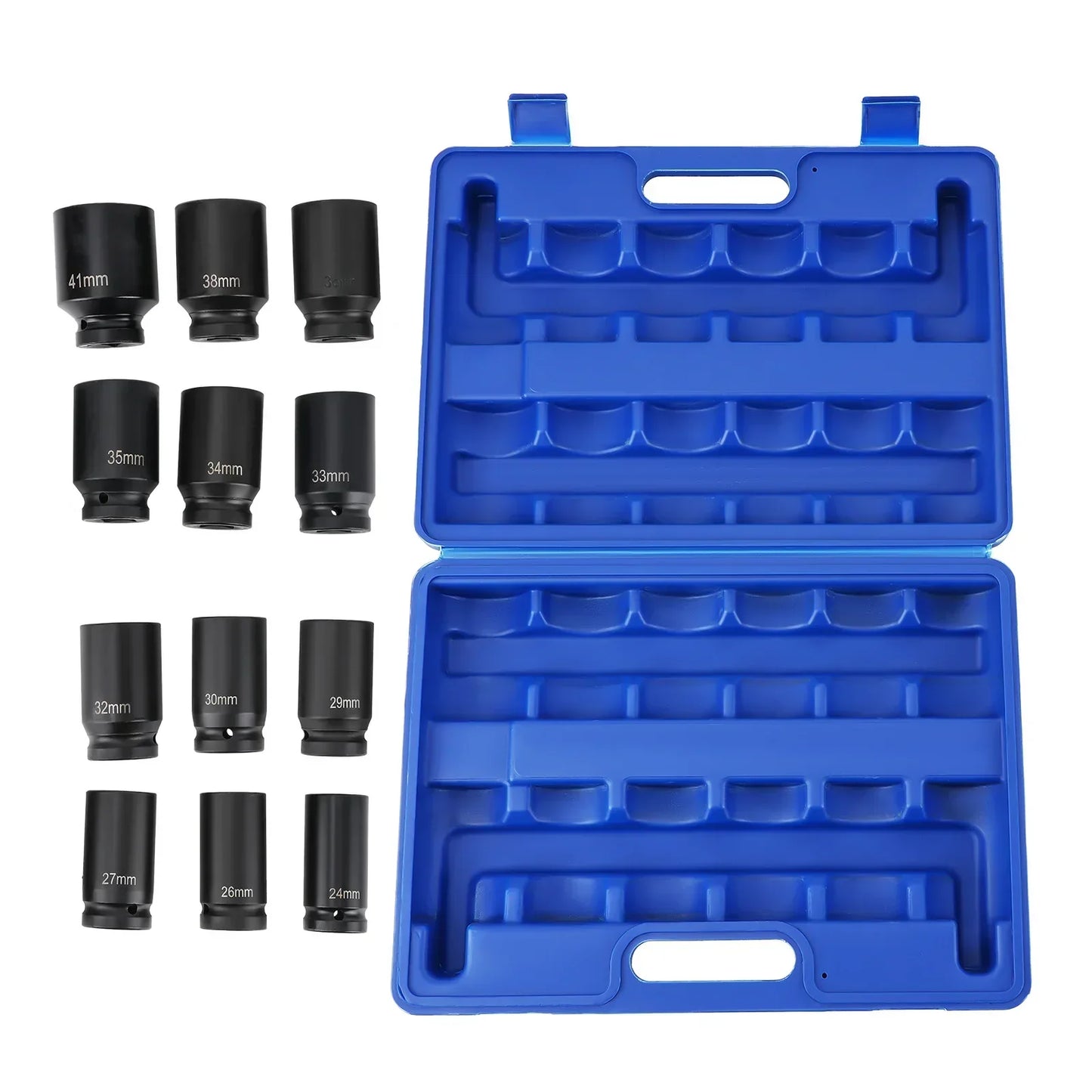 3/4 инча Deep Impact Socket 24-41 mm HGV Long Reach Impact Socket Sst