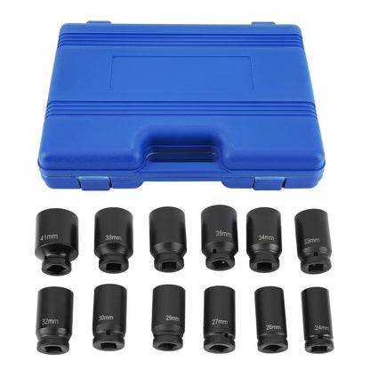 3/4 инча Deep Impact Socket 24-41 mm HGV Long Reach Impact Socket Sst