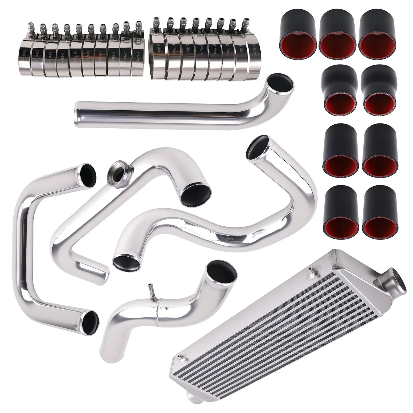 Kit intercooler et pipe 2,5 pouces Honda Civic Acura Integra
