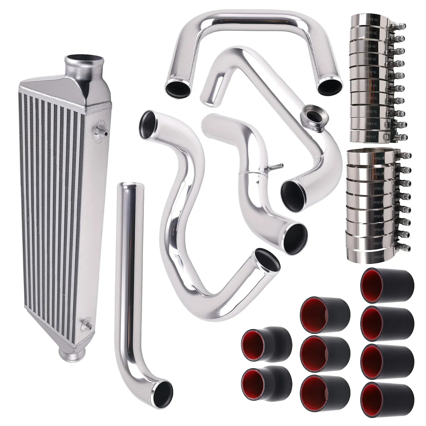 Kit intercooler et pipe 2,5 pouces Honda Civic Acura Integra