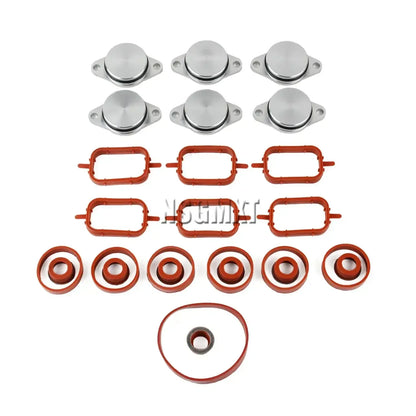 AP03 6*32MM Nye manifoldpakninger & Swirl Flaps Kit til BMW M57 E90 E91 E92 E93 X3 E83 X5 E53 E70 X6 E71 E72