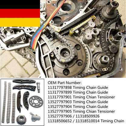 Zestaw łańcucha rozrządu BMW N47 1.8/2.0 Diesel