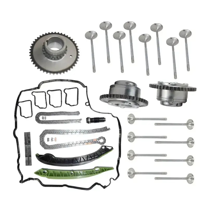 Zestaw Łańcucha Rozrządu oraz Zaworów i Regulatora Wału dla Mercedes W204 W212 M271