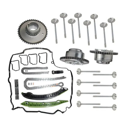 Zestaw Łańcucha Rozrządu oraz Zaworów i Regulatora Wału dla Mercedes W204 W212 M271