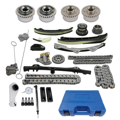 Catena di distribuzione, fasatori e kit attrezzi Maserati V6