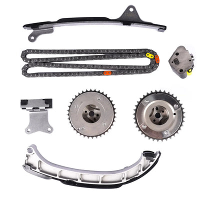 Kit chaîne de distribution avec régleur d'arbre à cames pour Toyota 1.3 essence