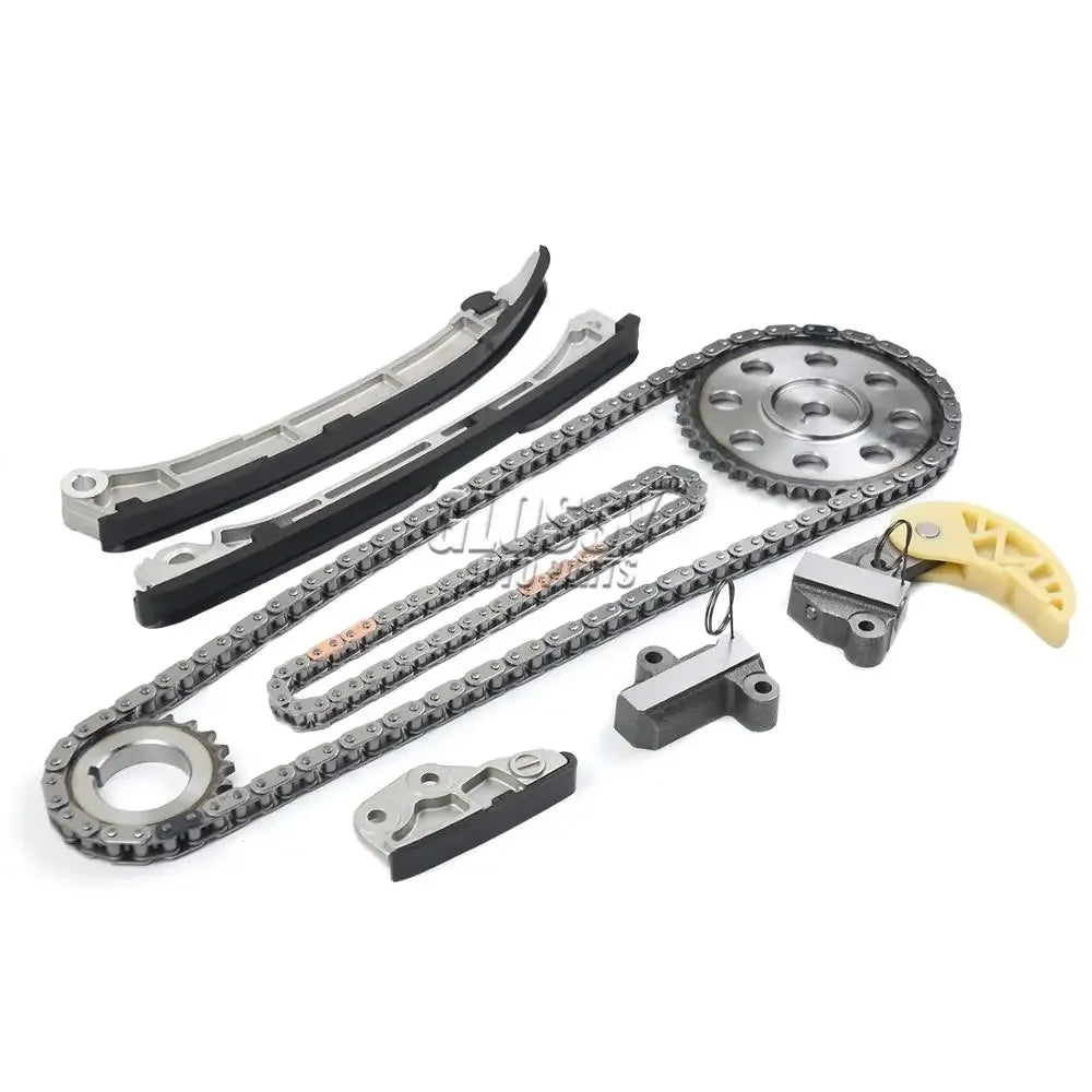 Szary metaliczny zestaw naprawczy łańcucha rozrządu timing repair kit do mazda 3 6 cx-5 diesel skyactiv-d