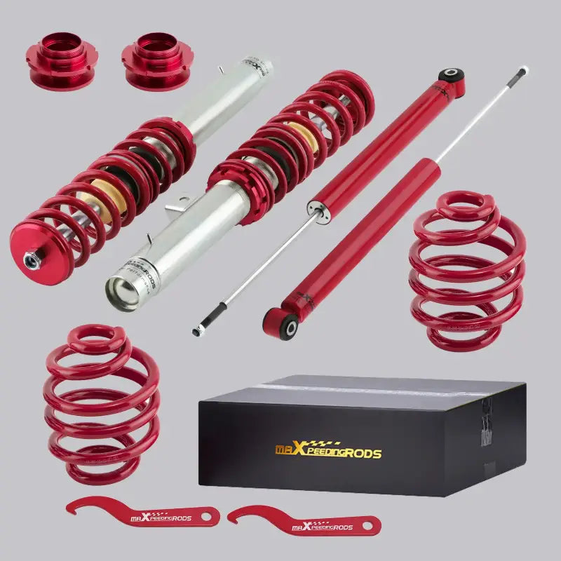 Zestaw Obniżający Coilovers Dla BMW 3-Series E46 M3 RWD 1999-2005 Amortyzatory Przednie Tylne