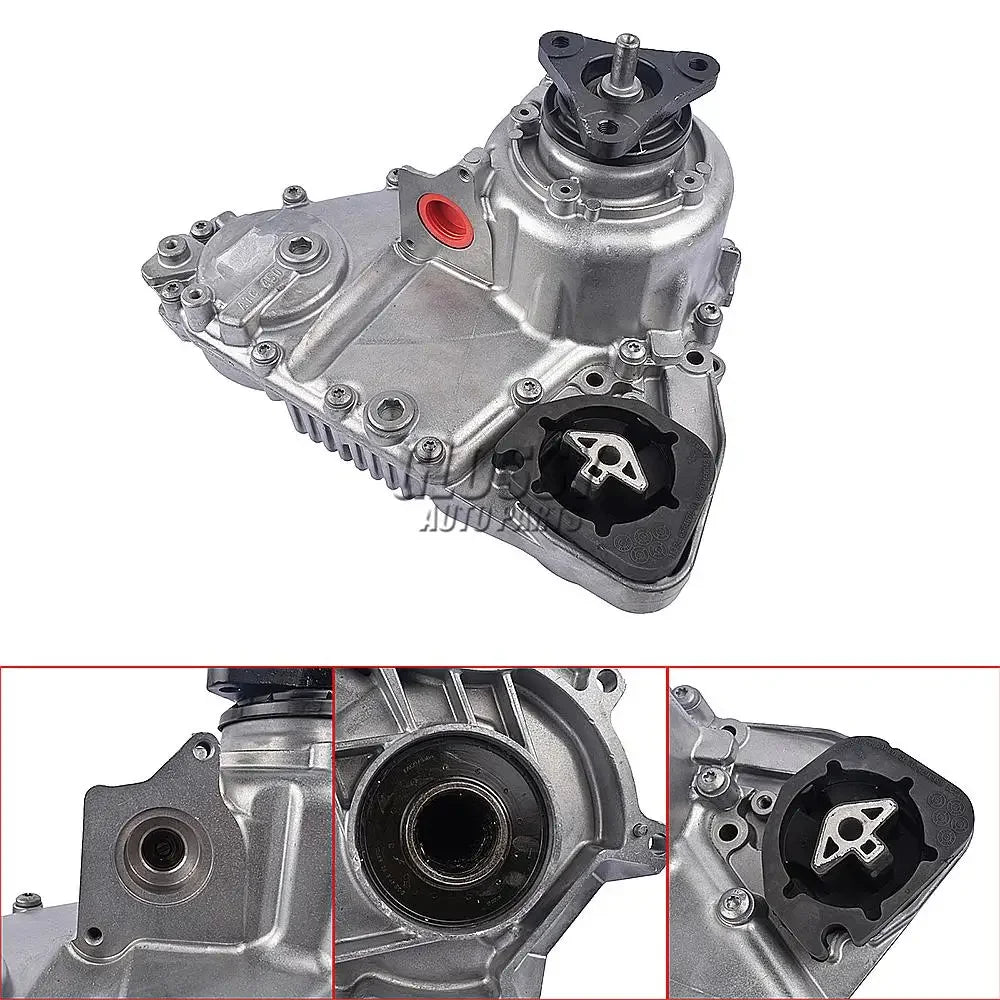 Srebrny metaliczny wspomaganie kierownicy z czarnymi uszczelkami i czerwonym deklem zestaw obudowy bmw x3 f25 e71 e72