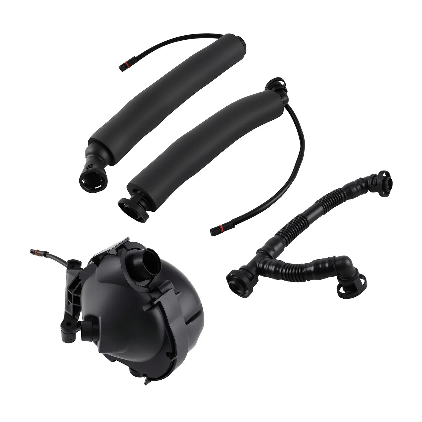 PVC Crankcase Breather Hose Valve Kit for BMW 325i 330i Z4 2005-2007 4PCS