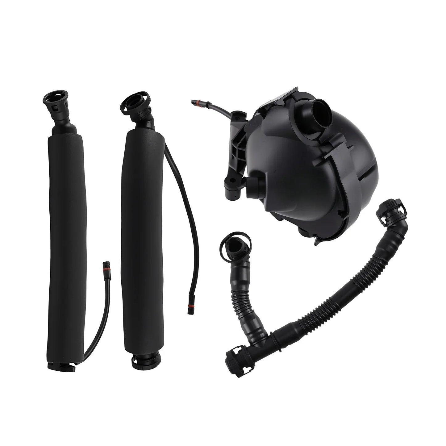 PVC Crankcase Breather Hose Valve Kit for BMW 325i 330i Z4 2005-2007 4PCS