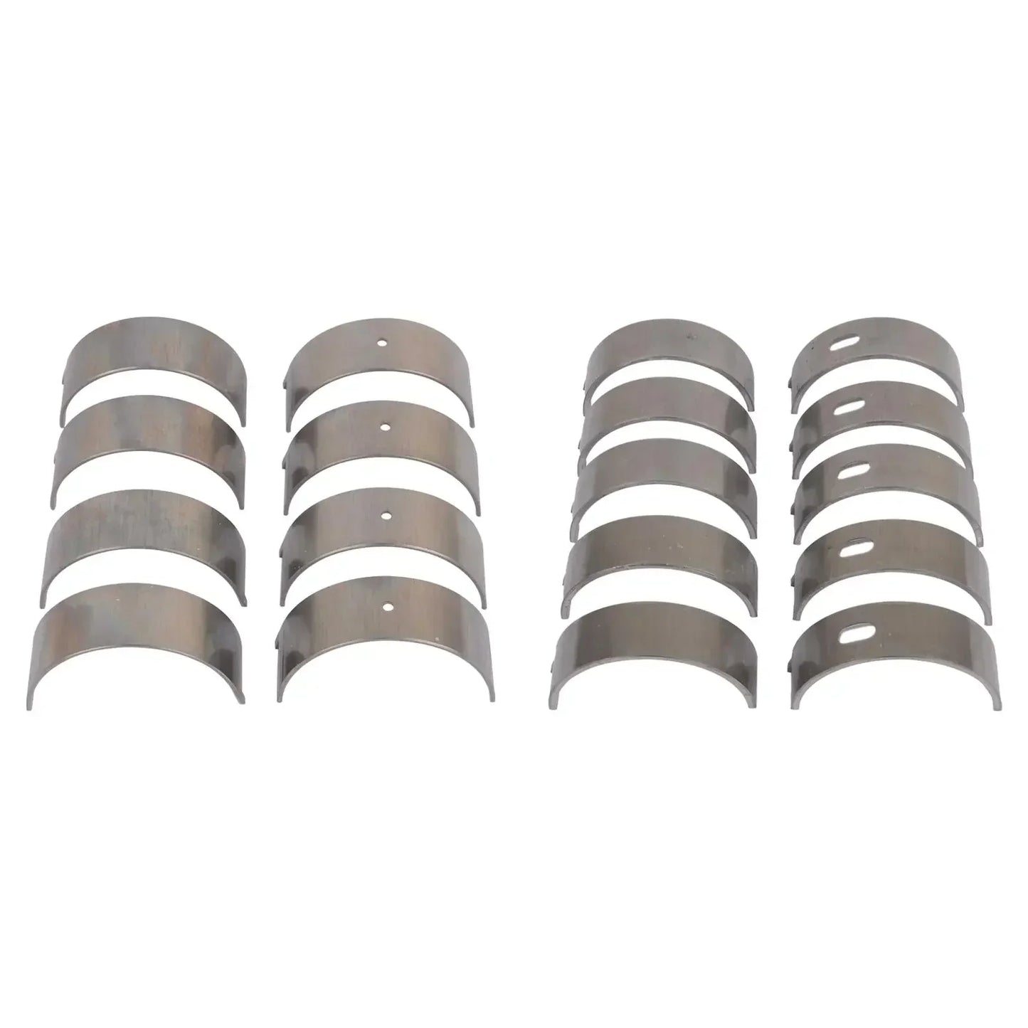 Zestaw ośmiu metalicznych panewek silnika glb 06d z metalicznym połyskiem do fsi 110kw bpy bwa vw audi skoda