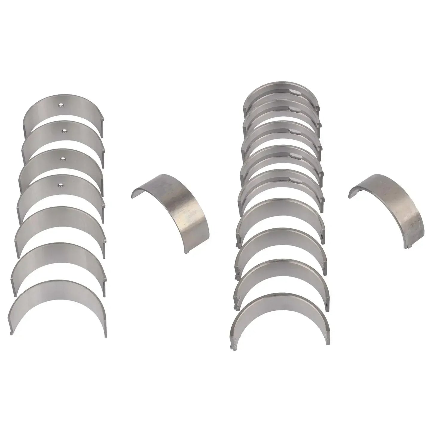 Zestaw metalicznych srebrnych tulejek panewkowych crankshaft connecting rod bushing set do vw gti glb 06d fsi 110kw bpy bwa