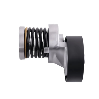 Srebrno czarny napinacz paska samochodowego z mechanizmem sprężynowym zestaw paska audi tt 8j3 tdi quattro