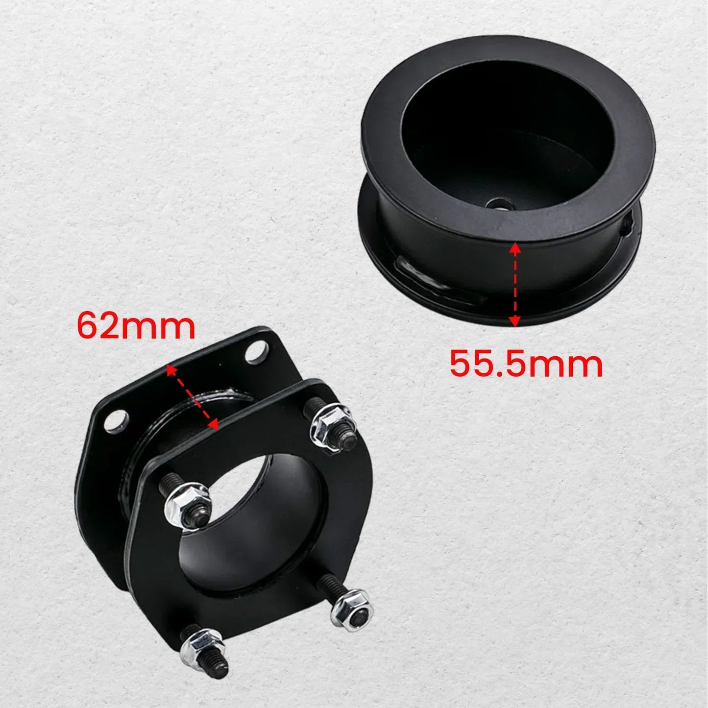 Höherlegungs- und Nivellierungssatz 2" Vorderseite + 2" Hinterachse für Jeep Grand Cherokee WK und Commander XK