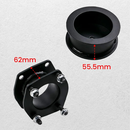 Zestaw podnosząco-poziomujący 2" przód + 2" tył do Jeep Grand Cherokee WK i Commander XK
