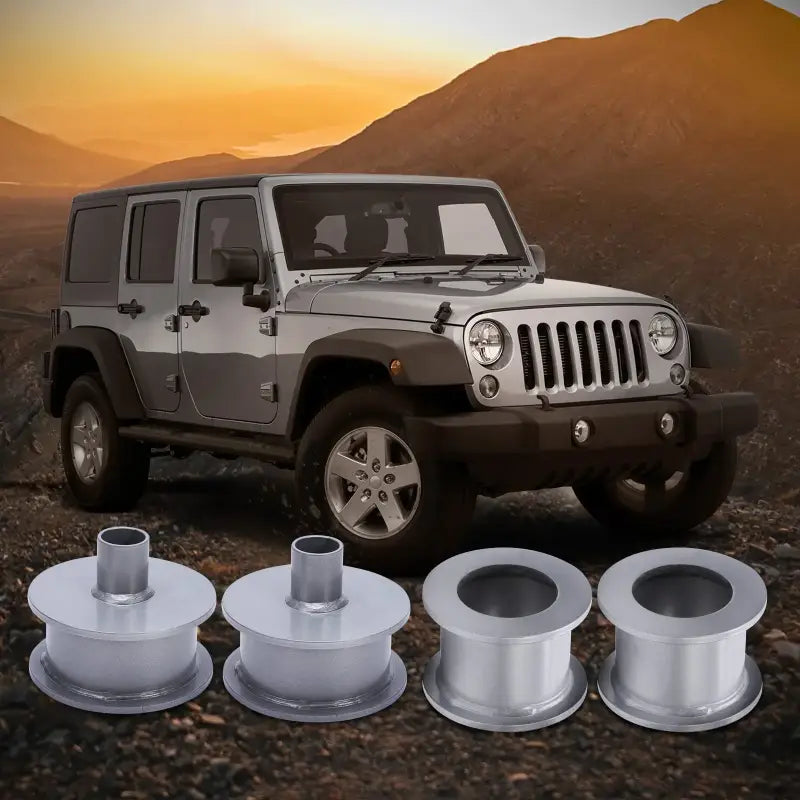 Zestaw Podnoszący 3’’ Przód i Tył Dla Jeep Wrangler JK Spacer i Wydłużacze Amortyzatorów