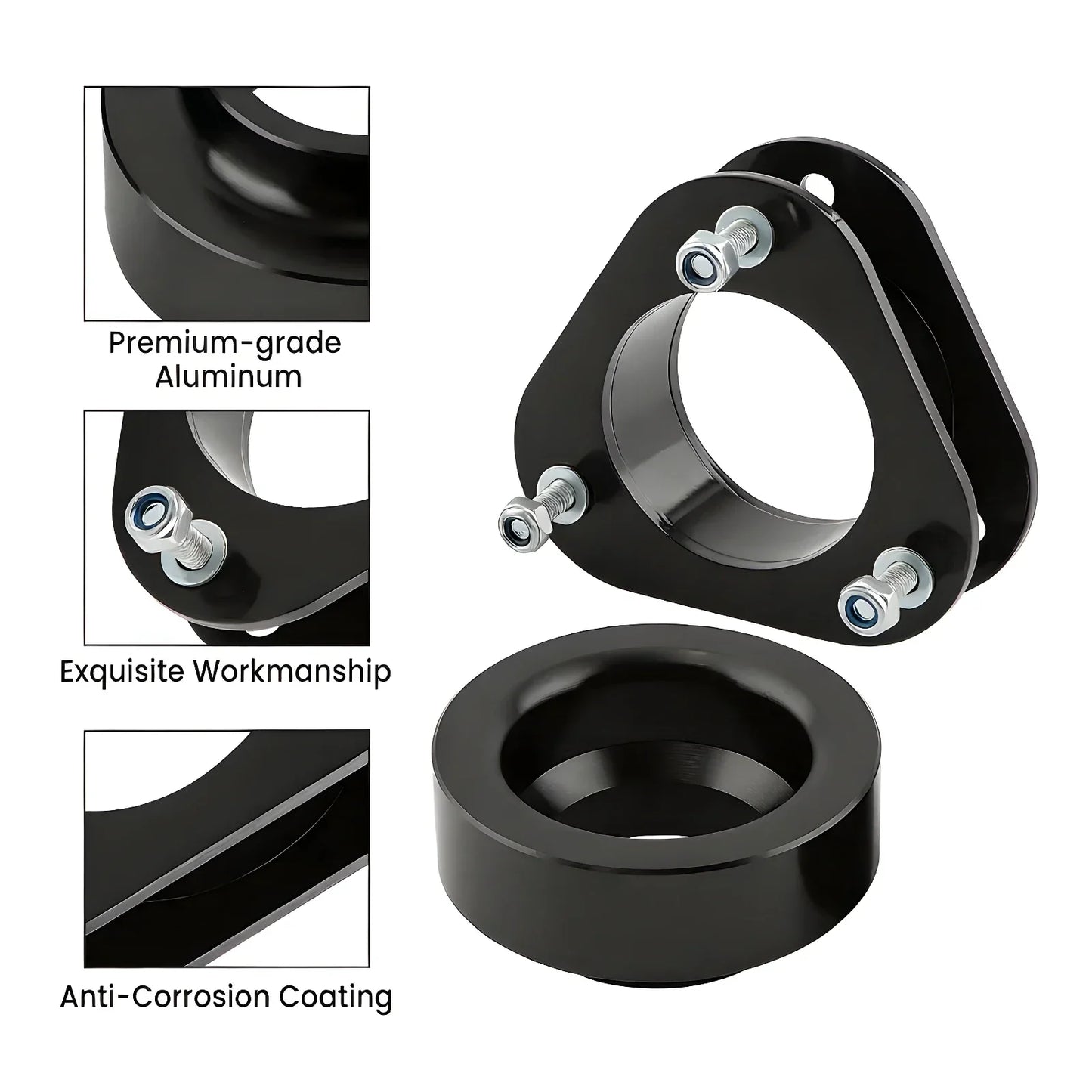 Предна част 2" Задна част 1.5" Комплект за повдигане на нивото с дистанционни елементи за Toyota RAV4 2006-2018