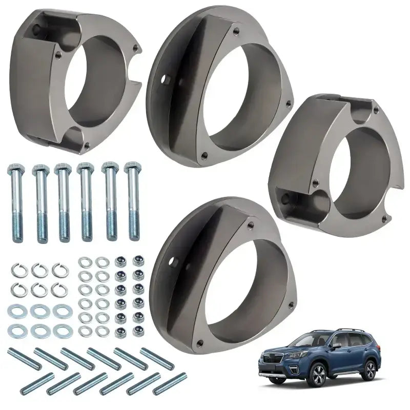 Zestaw Podwyższający Zawieszenie 3’’ do Subaru Forester Impreza Legacy Saab 92-X Aluminium