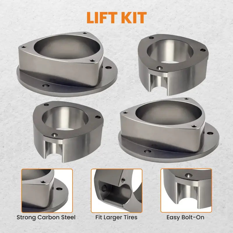 Zestaw Podwyższający Zawieszenie 3’’ do Subaru Forester Impreza Legacy Saab 92-X Aluminium