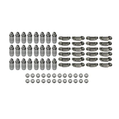 Zestaw metalowych hydraulicznych dźwigni zaworowych pivot rocker arm i podkładek do audi a4 a6 a8 2 5 tdi