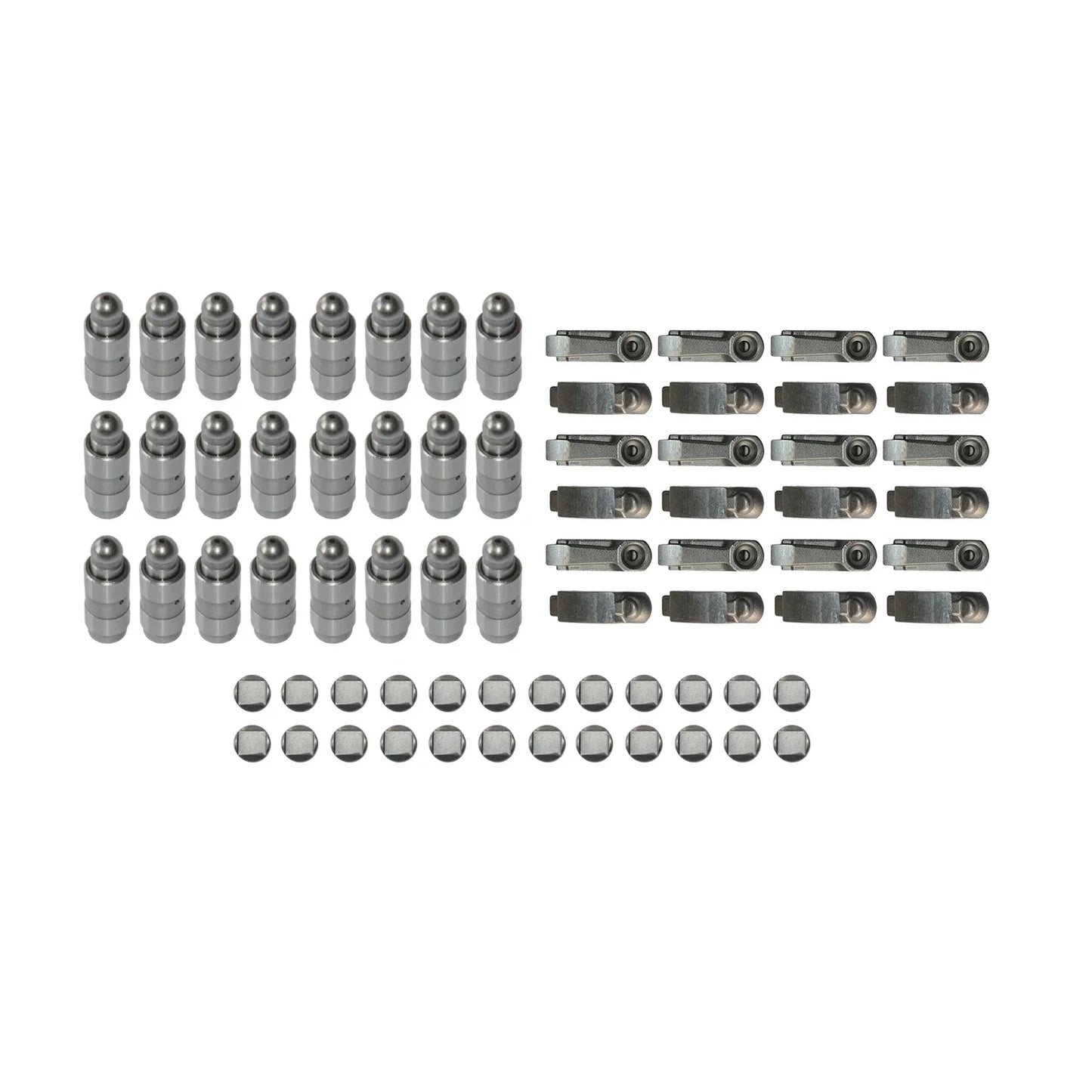 Zestaw metalicznych hydraulicznych popychaczy zaworów i pivot rocker arms do audi a4 a8 a6 avant quattro 2.5 tdi
