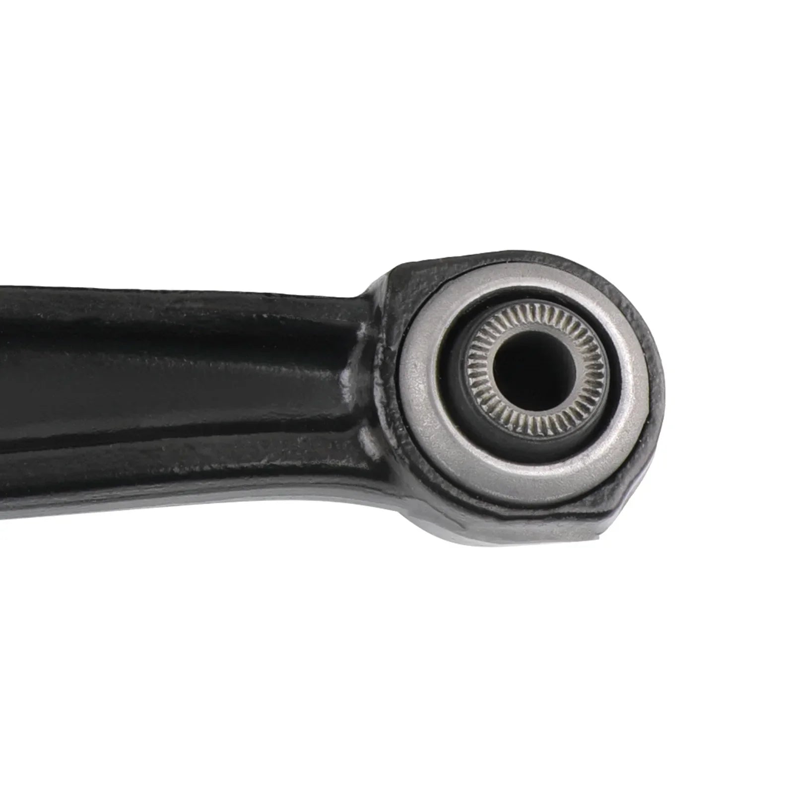 Czarny metalowy zestaw wahaczy dolnych przednich z srebrnym sworzniem do bmw x5 x6 e71