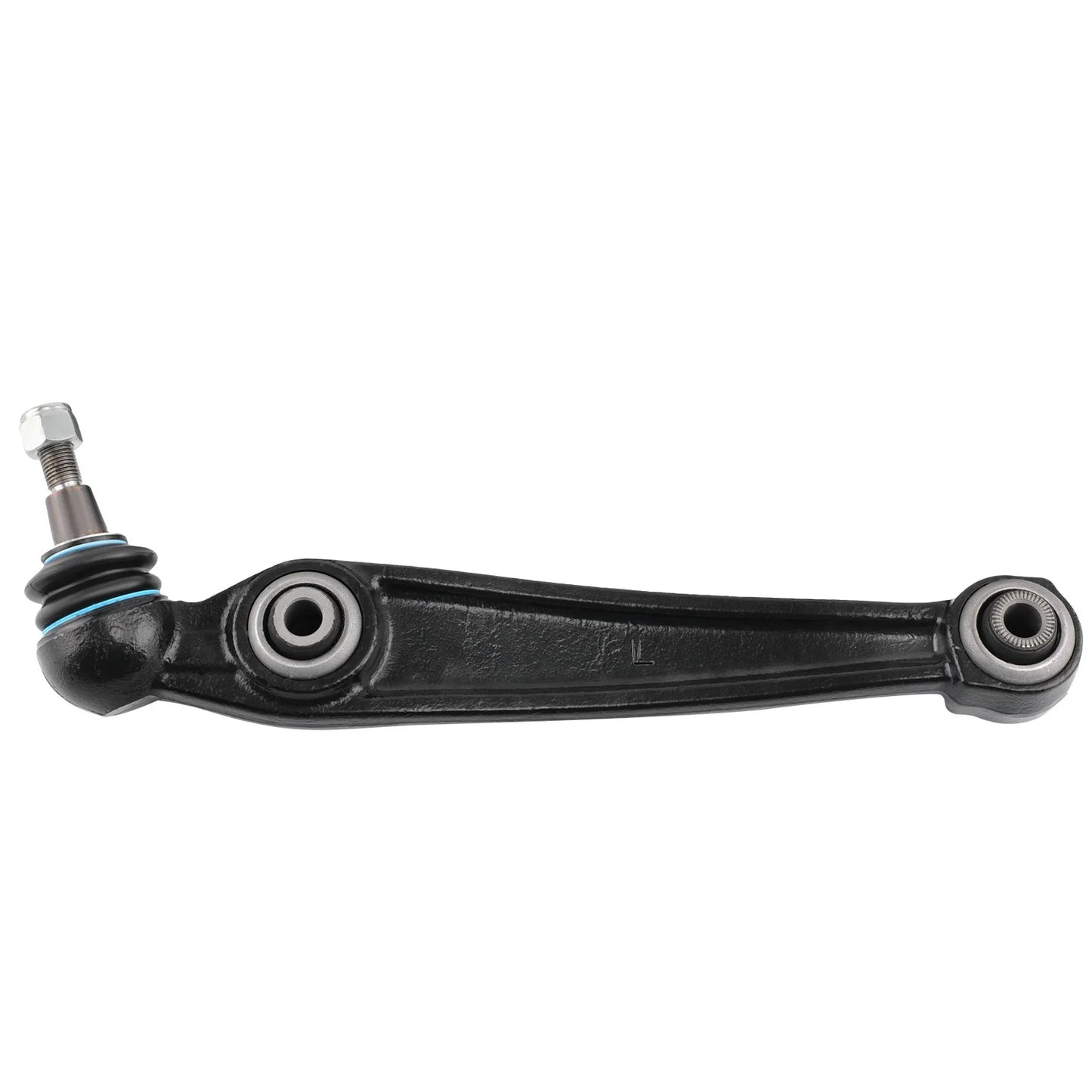 Czarny metalowy zestaw wahaczy dolnych przednich z przegubami kulkowymi i gwintowanym końcem do bmw x5 x6 e71