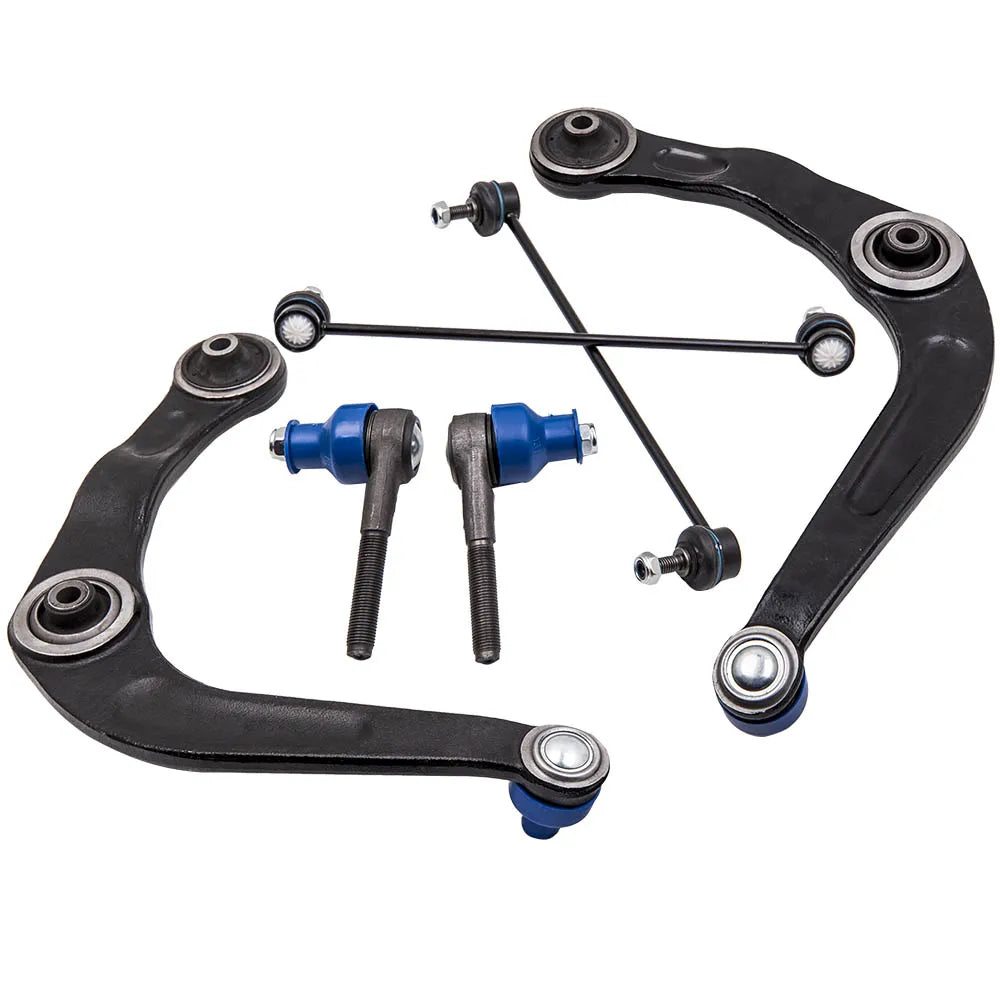 Front Lower Suspension Wishbone Control Arms Drop Links Kit 98- For Peugeot 206
