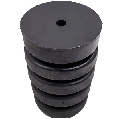 Front +Rear Extension Rubber Bump Stops w/ Bracket Kit For Nissan Patrol GU GQ