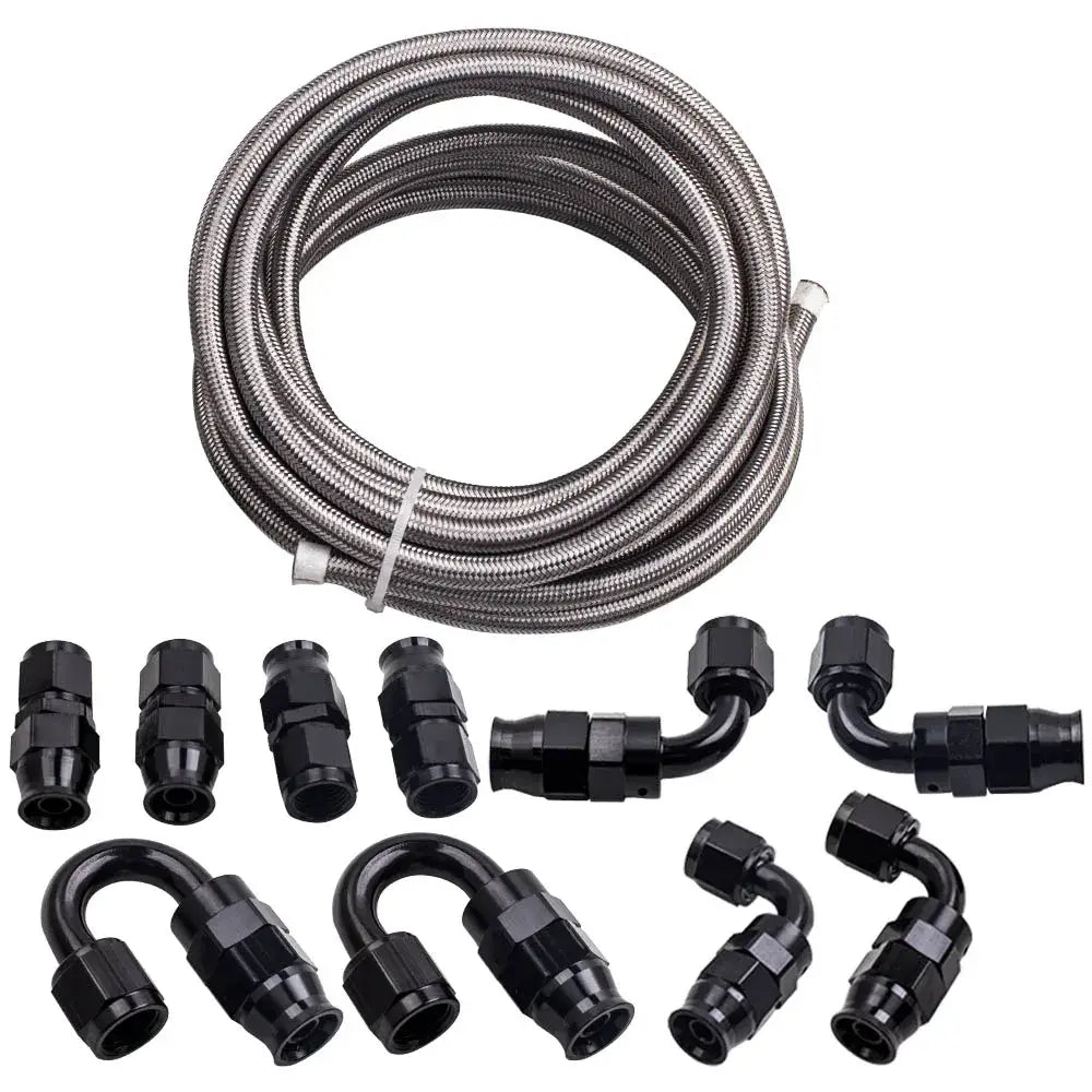 Zestaw przewodu paliwowego AN-6 PTFE 6 m z końcówkami
