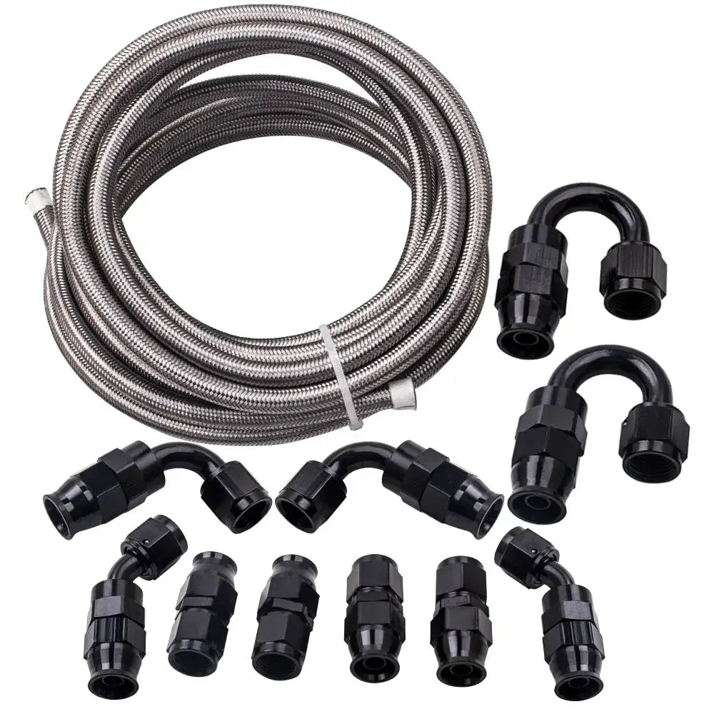 Zestaw przewodu paliwowego AN-6 PTFE 6 m z końcówkami – zdjęcie produktu