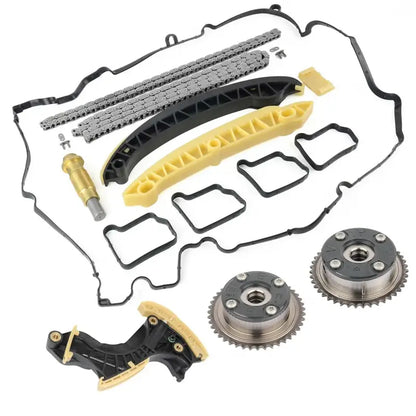 Zestaw Regulacji Wałka Rozrządu i Łańcucha z Napinaczem dla Mercedes W203 W204 W211 C 180 200 E 200 1.8 M271